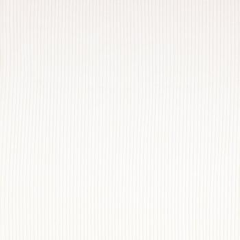 40cm Reststück Bündchen Grobstrick Weiß